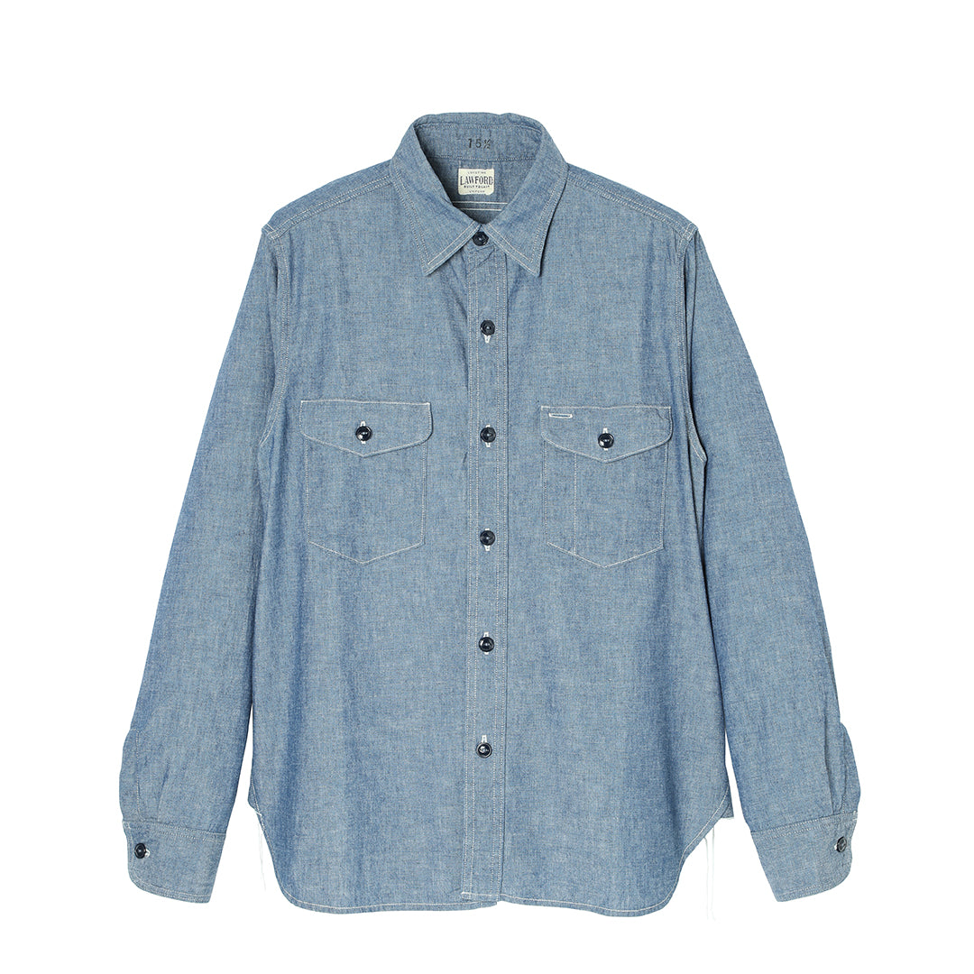 Lot.312 Work Chambray Shirt – LAWFORD CLOTHING